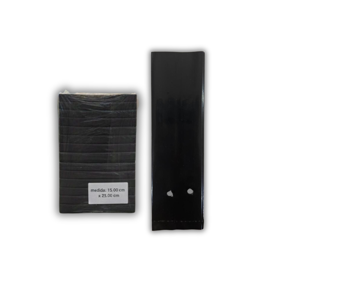Bolsa Negra Para Vivero 10x20 -  Paquete de 25kg